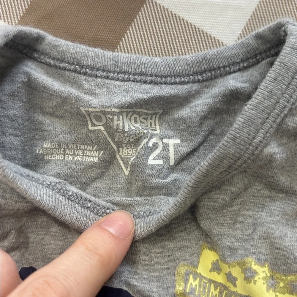 🟢10/$10 - Gray All-Star Kids Tank Top